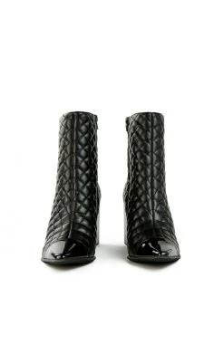 JEFFREY CAMPBELL ZIREN-Q QUILTED ANKLE BOOT SALE 8 JEFFREY CAMPBELL ZIREN-Q QUILTED ANKLE BOOT SALE