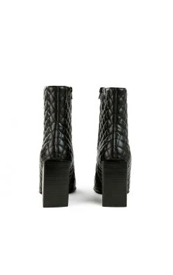 JEFFREY CAMPBELL ZIREN-Q QUILTED ANKLE BOOT SALE 9 JEFFREY CAMPBELL ZIREN-Q QUILTED ANKLE BOOT SALE