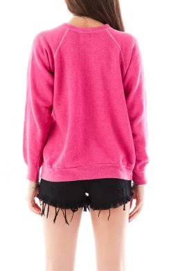 FURST OF A KIND VINTAGE PINK OVERDYE SWEATSHIRT
