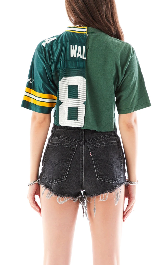 FURST OF A KIND VINTAGE SPLICED CROPPED JERSEY TEE SALE 4 FURST OF A KIND VINTAGE SPLICED CROPPED JERSEY TEE SALE