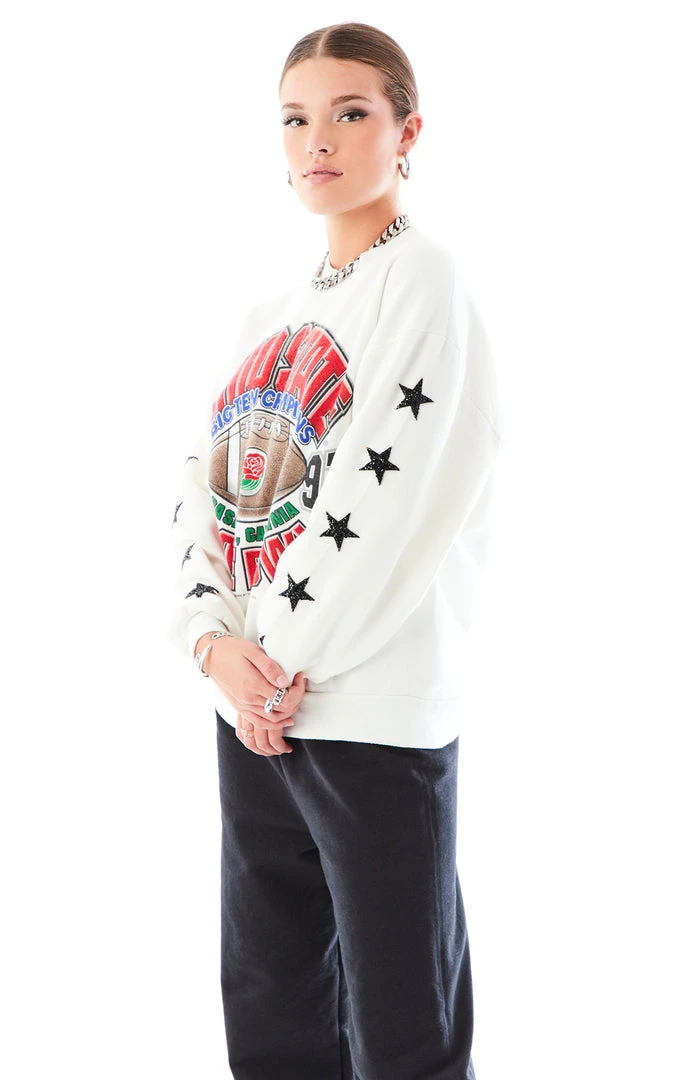 FURST OF A KIND VINTAGE MINI STAR PATCH SWEATSHIRT 4 FURST OF A KIND VINTAGE MINI STAR PATCH SWEATSHIRT