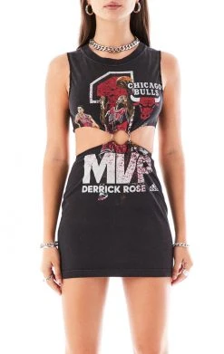 FURST OF A KIND SALE VINTAGE CUT OUT O-RING DRESS