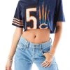 FURST OF A KIND VINTAGE SPLICED CROPPED JERSEY TEE