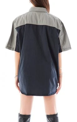 FURST OF A KIND VINTAGE HARLEY SHORT SLEEVE BUTTON DOWN