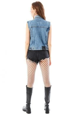 FURST OF A KIND VINTAGE HARLEY DENIM VEST