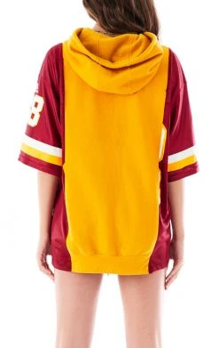 FURST OF A KIND VINTAGE VERTICAL SPLICED JERSEY HOODIE SALE