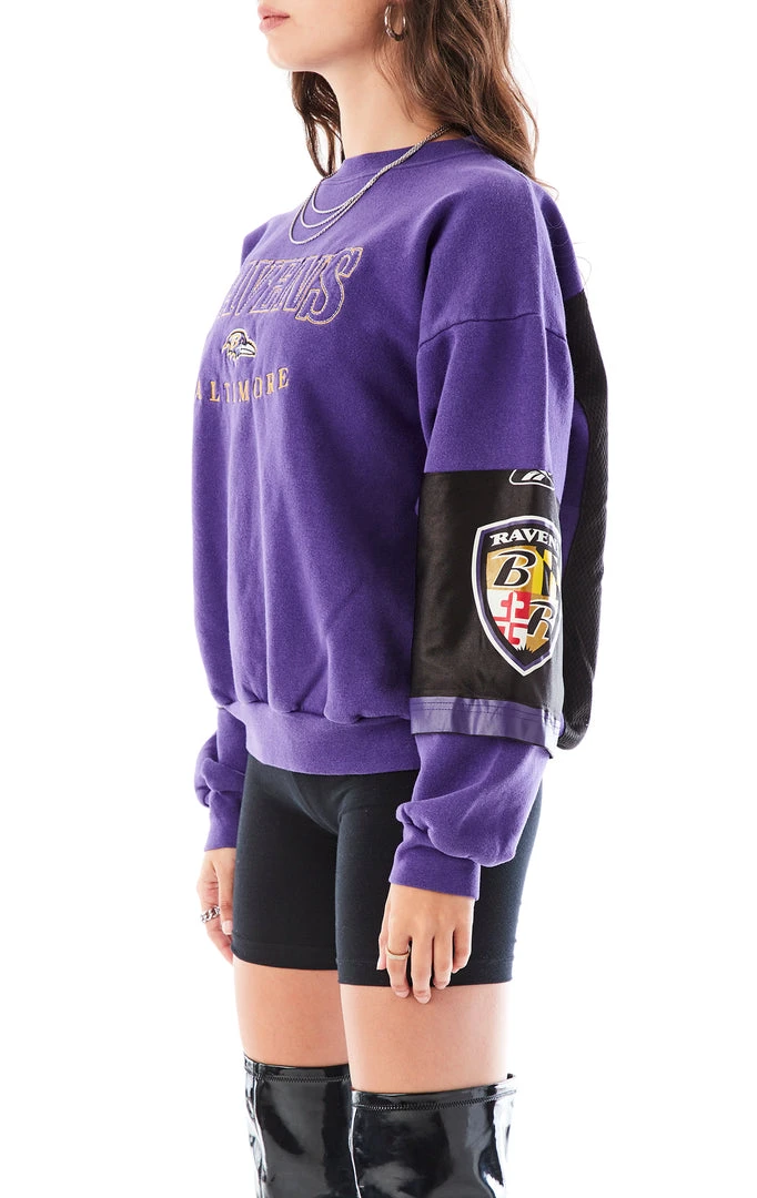 FURST OF A KIND VINTAGE SPLICED JERSEY SLEEVE AND BACK SWEATSHIRT 5 FURST OF A KIND VINTAGE SPLICED JERSEY SLEEVE AND BACK SWEATSHIRT