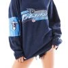 FURST OF A KIND VINTAGE SPLICED JERSEY SLEEVE SWEATSHIRT VINTAGE NFL