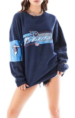 FURST OF A KIND VINTAGE SPLICED JERSEY SLEEVE SWEATSHIRT VINTAGE NFL
