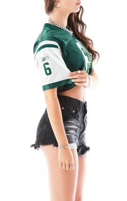 FURST OF A KIND VINTAGE SPLICED CROPPED JERSEY TEE SALE