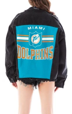 FURST OF A KIND VINTAGE GRAPHIC BACK INSERT DENIM JACKET SALE