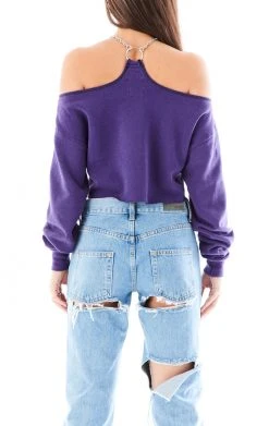 FURST OF A KIND SALE VINTAGE CHAIN NECK SWEATSHIRT