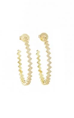 GEMELLI ZIG ZAG HOOPS