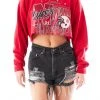 FURST OF A KIND VINTAGE RHINESTONE FLAME CROPPED SWEATSHIRT 2 FURST OF A KIND VINTAGE RHINESTONE FLAME CROPPED SWEATSHIRT