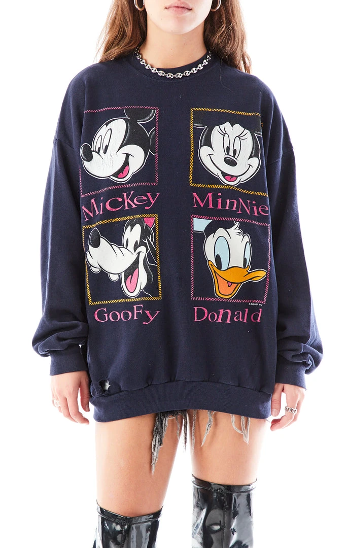 FURST OF A KIND VINTAGE STONEWASHED CARTOON SWEATSHIRT VINTAGE CARTOON 3 FURST OF A KIND VINTAGE STONEWASHED CARTOON SWEATSHIRT VINTAGE CARTOON