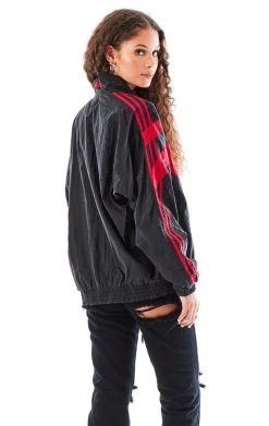 FURST OF A KIND VINTAGE ZIP UP WINDBREAKER JACKET