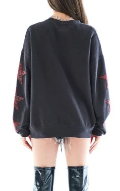 FURST OF A KIND VINTAGE RED STAR PATCH SWEATSHIRT SALE