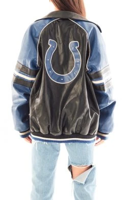 FURST OF A KIND VINTAGE NFL VINTAGE LEATHER JACKET