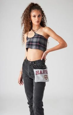 FURST OF A KIND VINTAGE REWORKED PURSE VINTAGE COLLEGE