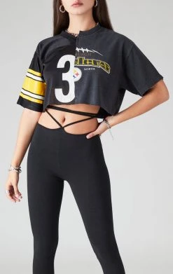 FURST OF A KIND VINTAGE SPLICED CROPPED JERSEY TEE SALE