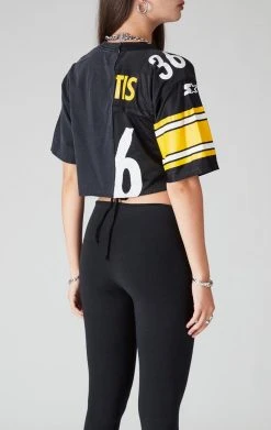 FURST OF A KIND VINTAGE SPLICED CROPPED JERSEY TEE SALE