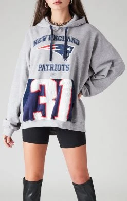 FURST OF A KIND SALE VINTAGE JERSEY SPLICED POCKET HOODIE