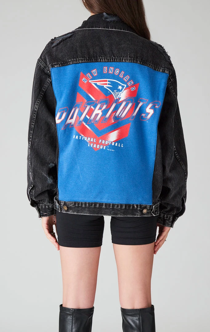 FURST OF A KIND VINTAGE GRAPHIC BACK INSERT DENIM JACKET 3 FURST OF A KIND VINTAGE GRAPHIC BACK INSERT DENIM JACKET