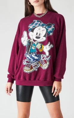 FURST OF A KIND VINTAGE STONEWASHED CARTOON SWEATSHIRT VINTAGE CARTOON