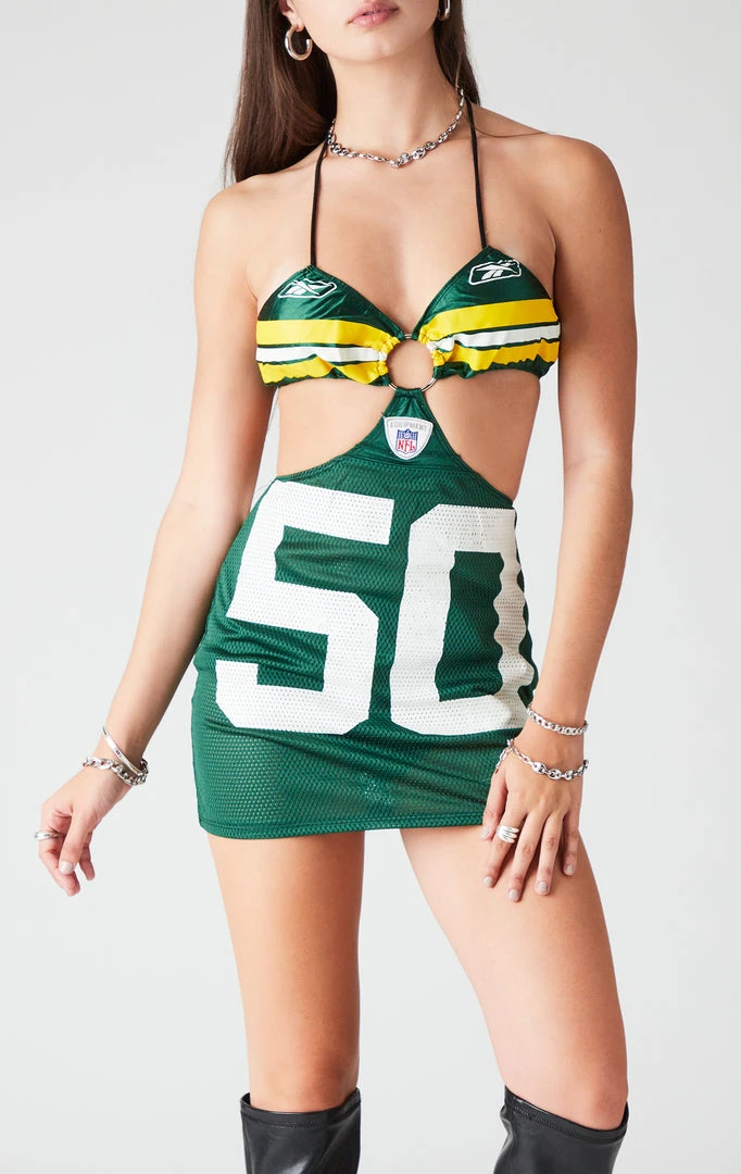 FURST OF A KIND VINTAGE DRESSES VINTAGE CUT OUT JERSEY HALTER DRESS 3 FURST OF A KIND VINTAGE DRESSES VINTAGE CUT OUT JERSEY HALTER DRESS