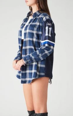 FURST OF A KIND SALE VINTAGE JERSEY SLEEVE AND BACK INSERT PLAID SHIRT 7 FURST OF A KIND SALE VINTAGE JERSEY SLEEVE AND BACK INSERT PLAID SHIRT