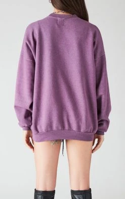 FURST OF A KIND VINTAGE PURPLE OVERDYE SWEATSHIRT