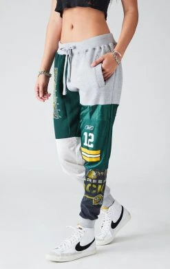 FURST OF A KIND VINTAGE NFL VINTAGE SPLICED PATCHWORK SWEATPANTS