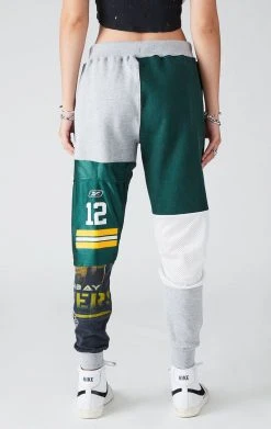 FURST OF A KIND VINTAGE NFL VINTAGE SPLICED PATCHWORK SWEATPANTS