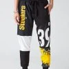 FURST OF A KIND VINTAGE SPLICED PATCHWORK SWEATPANTS VINTAGE NFL