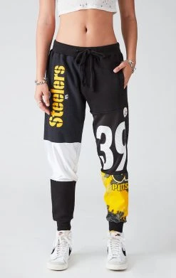 FURST OF A KIND VINTAGE SPLICED PATCHWORK SWEATPANTS VINTAGE NFL