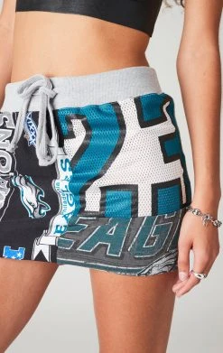 FURST OF A KIND VINTAGE SPLICED PATCHWORK SKIRT VINTAGE NFL