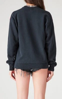 FURST OF A KIND VINTAGE COLLEGE VINTAGE STONEWASHED COLLEGE SWEATSHIRT