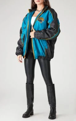 FURST OF A KIND VINTAGE NFL VINTAGE HEAVY ZIP UP WINDBREAKER JACKET