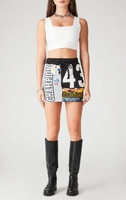 FURST OF A KIND VINTAGE SPLICED PATCHWORK SKIRT VINTAGE NFL