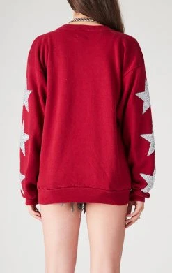 FURST OF A KIND VINTAGE SILVER STAR PATCH SWEATSHIRT VINTAGE NFL