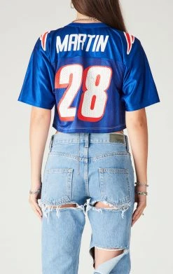 FURST OF A KIND VINTAGE CROPPED NFL JERSEY VINTAGE NFL