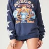 FURST OF A KIND VINTAGE COLLEGE VINTAGE SILVER STAR PATCH SWEATSHIRT
