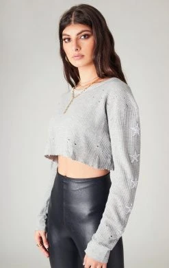 FURST OF A KIND VINTAGE STAR PATCH CROPPED THERMAL 13 FURST OF A KIND VINTAGE STAR PATCH CROPPED THERMAL