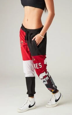 FURST OF A KIND VINTAGE NFL VINTAGE SPLICED PATCHWORK SWEATPANTS