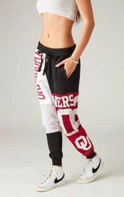 FURST OF A KIND VINTAGE SPLICED PATCHWORK SWEATPANTS VINTAGE COLLEGE