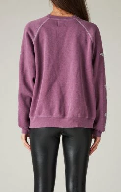 FURST OF A KIND VINTAGE OVERDYE STAR PATCH SWEATSHIRT SALE