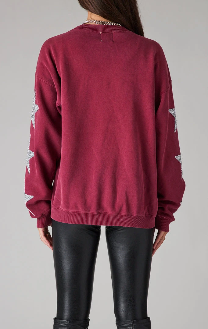 FURST OF A KIND VINTAGE COLLEGE VINTAGE SILVER STAR PATCH SWEATSHIRT 4 FURST OF A KIND VINTAGE COLLEGE VINTAGE SILVER STAR PATCH SWEATSHIRT