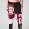 FURST OF A KIND VINTAGE SPLICED PATCHWORK SWEATPANTS VINTAGE COLLEGE 2 FURST OF A KIND VINTAGE SPLICED PATCHWORK SWEATPANTS VINTAGE COLLEGE