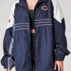 FURST OF A KIND VINTAGE NFL VINTAGE ZIP UP WINDBREAKER JACKET