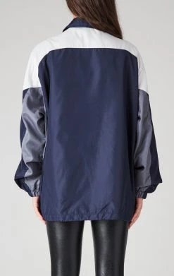 FURST OF A KIND VINTAGE NFL VINTAGE ZIP UP WINDBREAKER JACKET